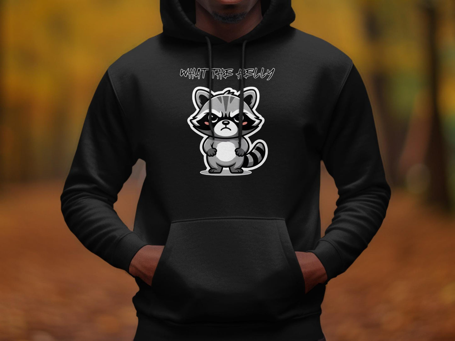 Grumpy Raccoon T-Shirt: Funny Sarcastic Animal Tee