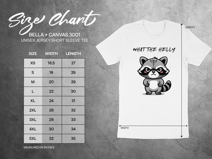 Grumpy Raccoon T-Shirt: Funny Sarcastic Animal Tee