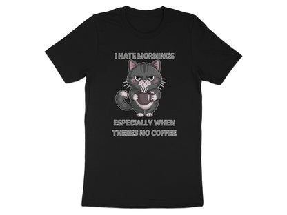 Grumpy Cat Coffee T-Shirt: Funny Gift for Cat Lovers