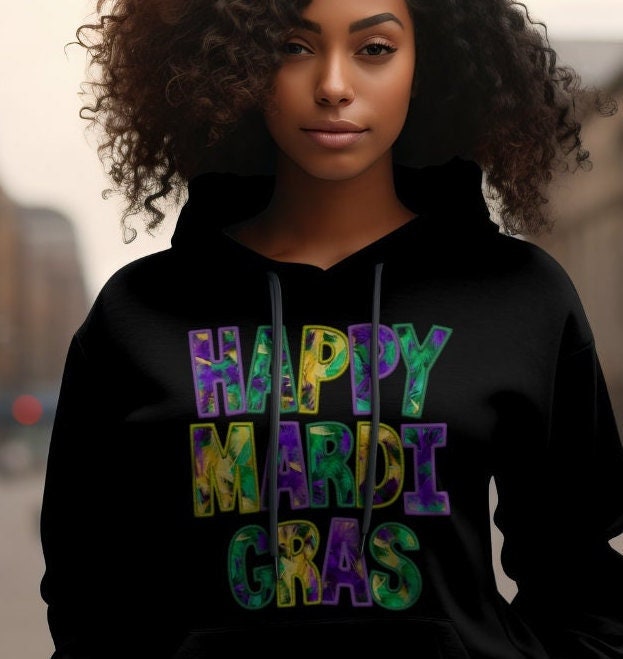 Mardi Gras Hoodie: Parade Day Unisex Sweatshirt
