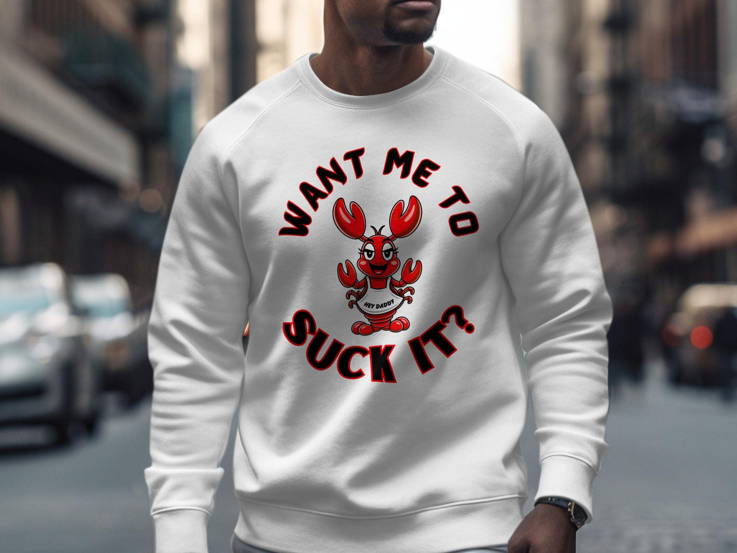 Funny Lobster T-Shirt: Sarcastic Adult Humor Graphic Tee