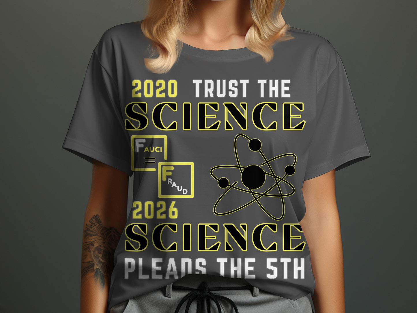 2020 Trust the Science, Fraud, 2026 Science Pleads the 5th.