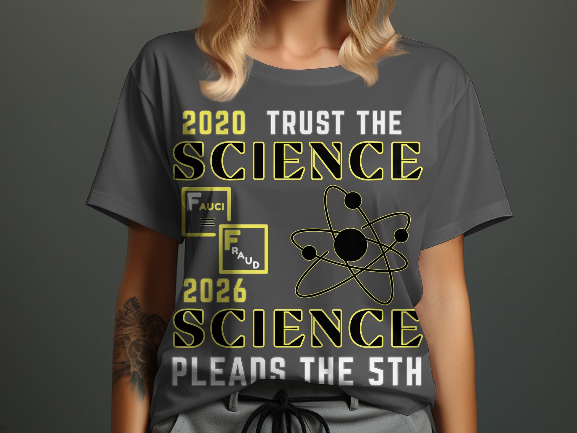 2020 Trust the Science, Fraud, 2026 Science Pleads the 5th.