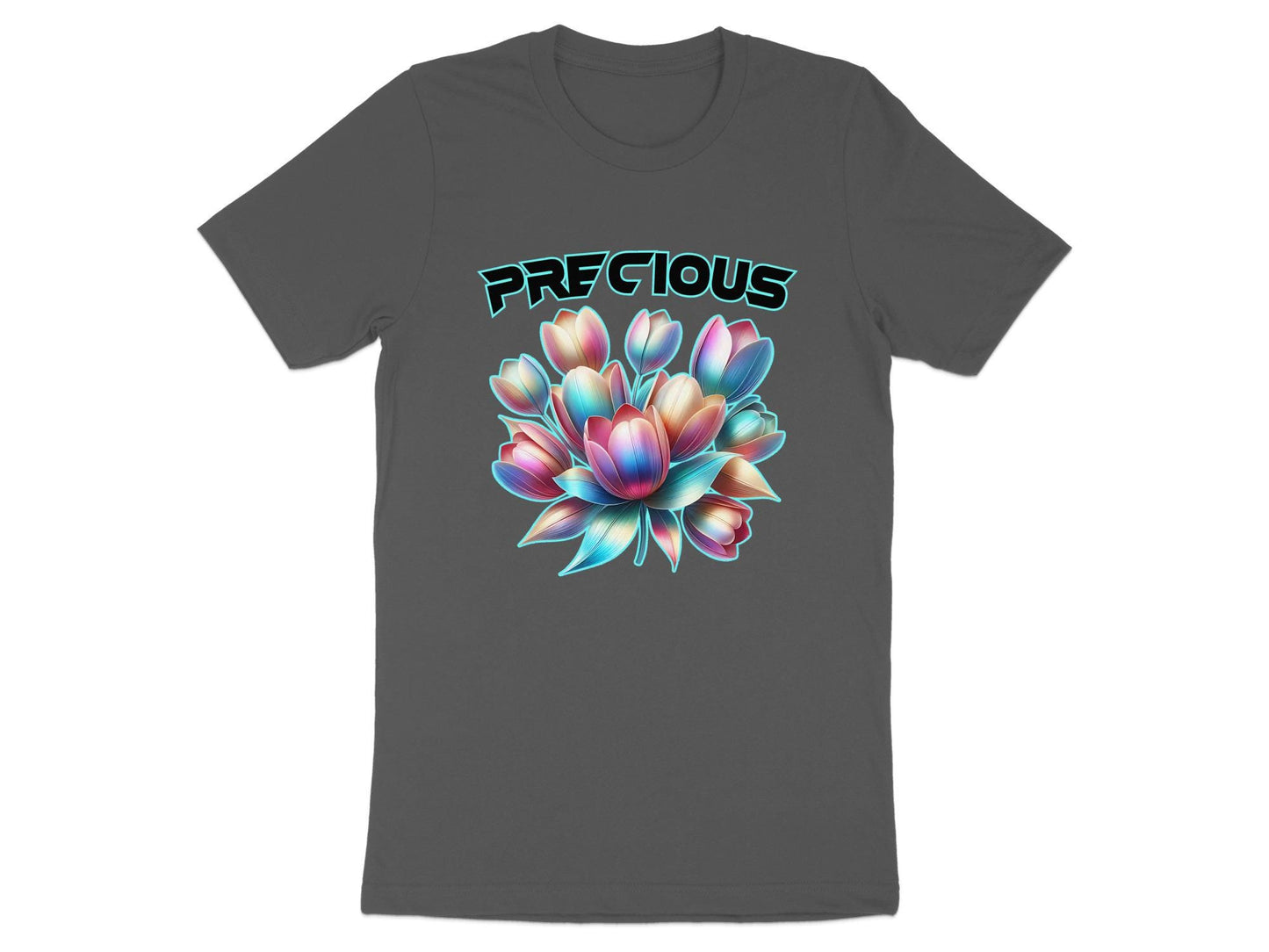 Precious Tulips T-Shirt, Floral Tee, Flower Graphic Shirt, Cute T Shirt, Trendy Shirt, Aesthetic T Shirt, Gifts for Her, Gift for Him