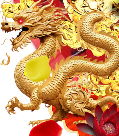 dragon tshirt chinese new year 2024