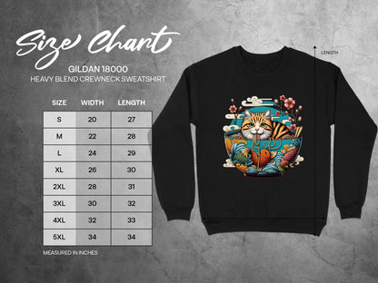 Ramen Cat T-Shirt: Kawaii Anime Style, Japanese Noodles