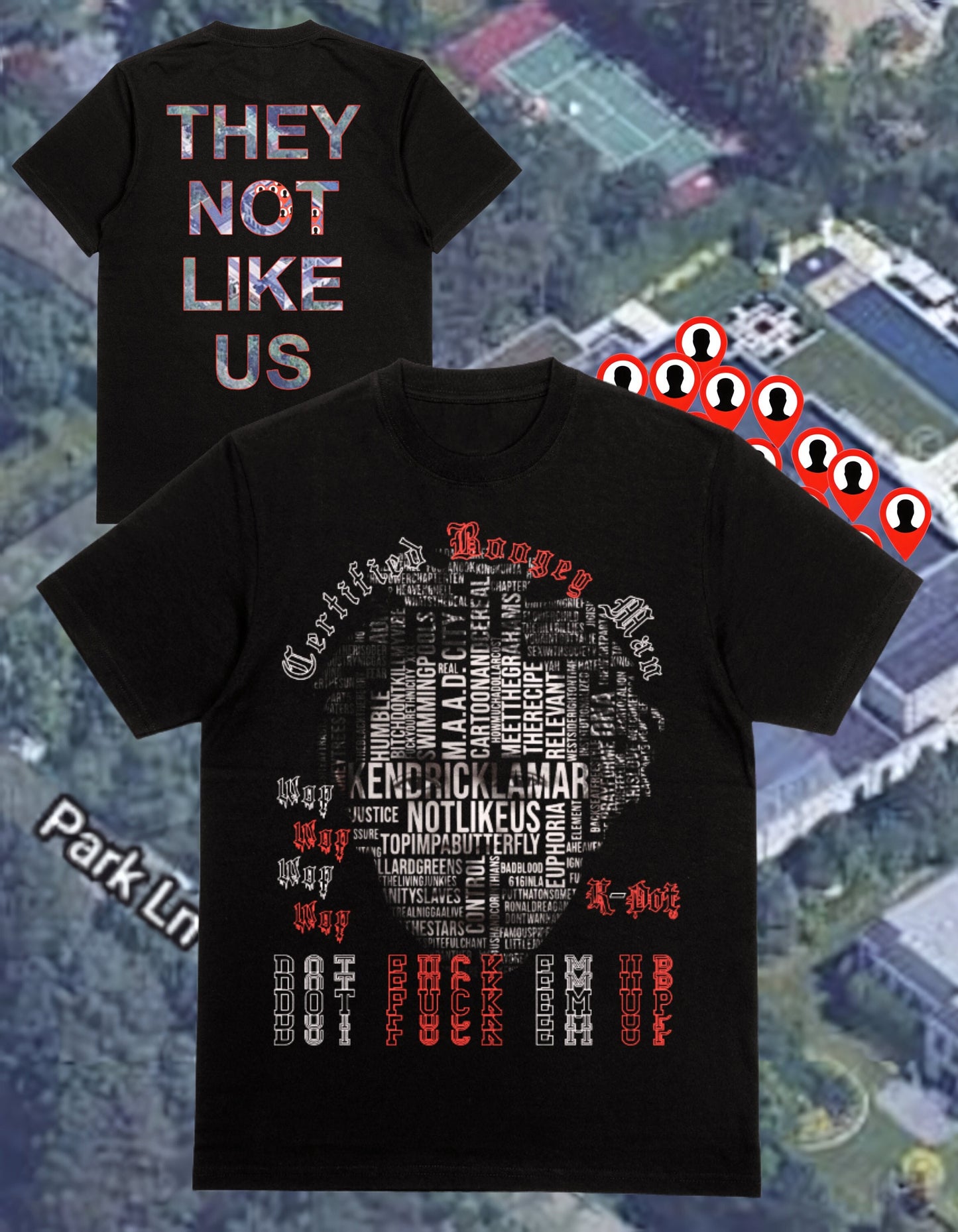 Kendrick Lamar "Not Like Us" Graphic Tee - K-Dot Unisex T-Shirt