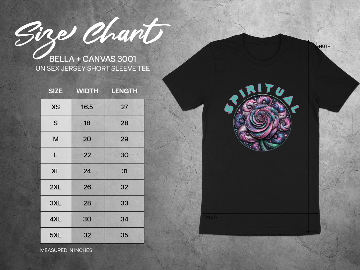 Galaxy Rose T-Shirt: Spiritual Cosmic Flower Art Tee