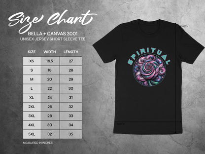 Galaxy Rose T-Shirt: Spiritual Cosmic Flower Art Tee