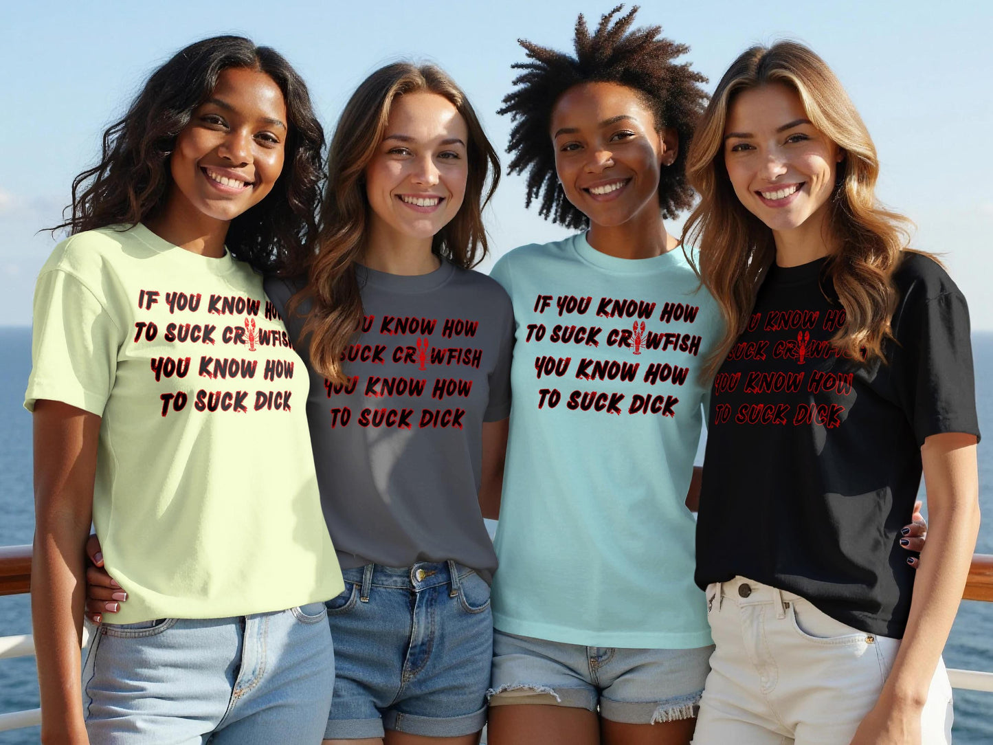 Funny Crawfish Boil T-Shirt: Offensive Humor, Sarcastic Gift