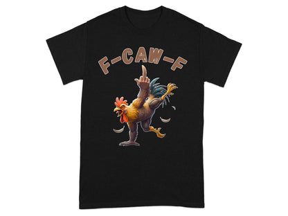 F-CAW-F Graphic Rooster Black Casual Shirt product
