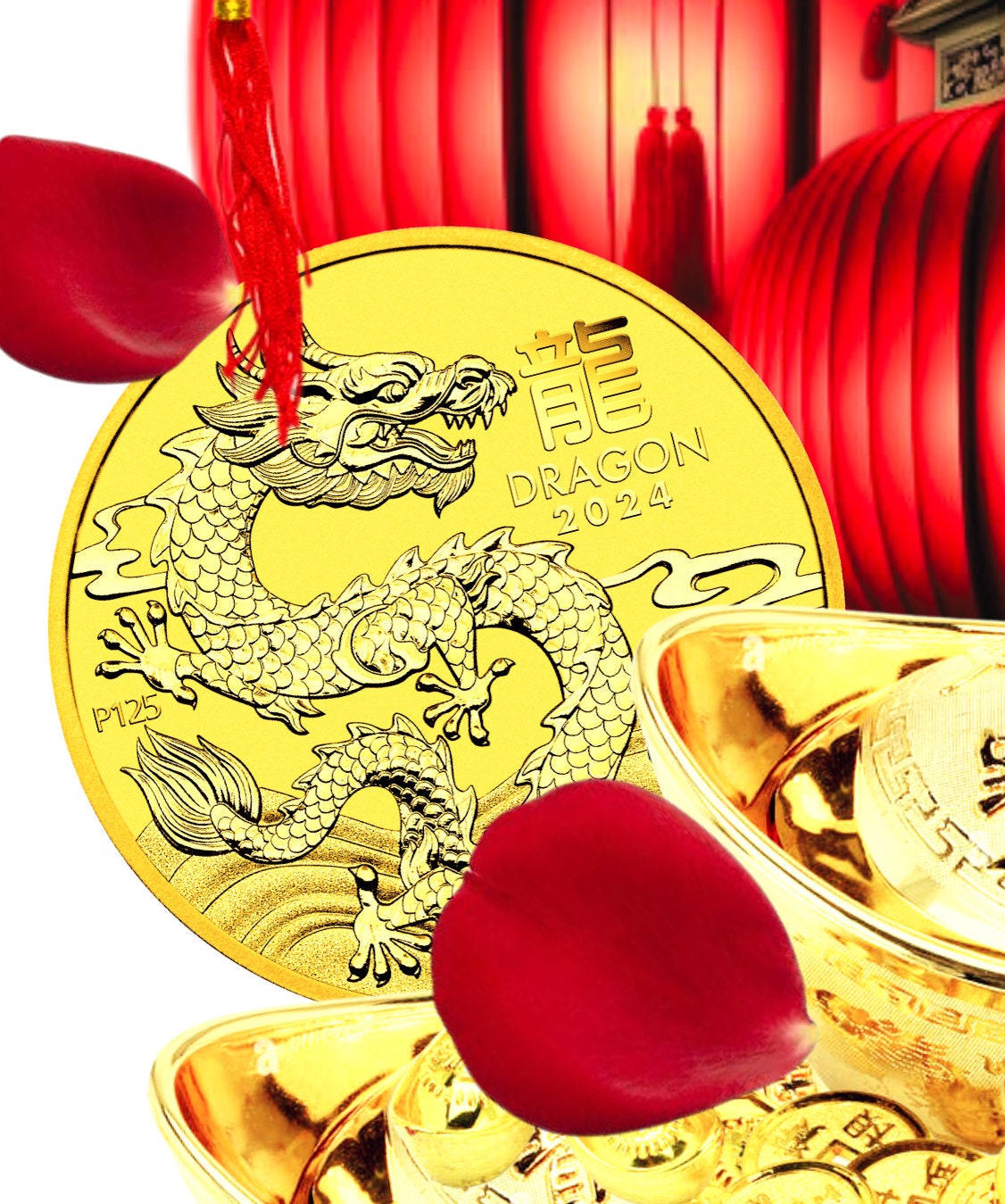 Chinese New Year Dragon Tshirt 2024
