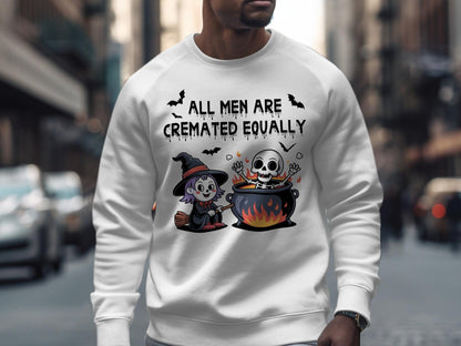 Funny Witch Cremation T-Shirt: Spooky Halloween Humor
