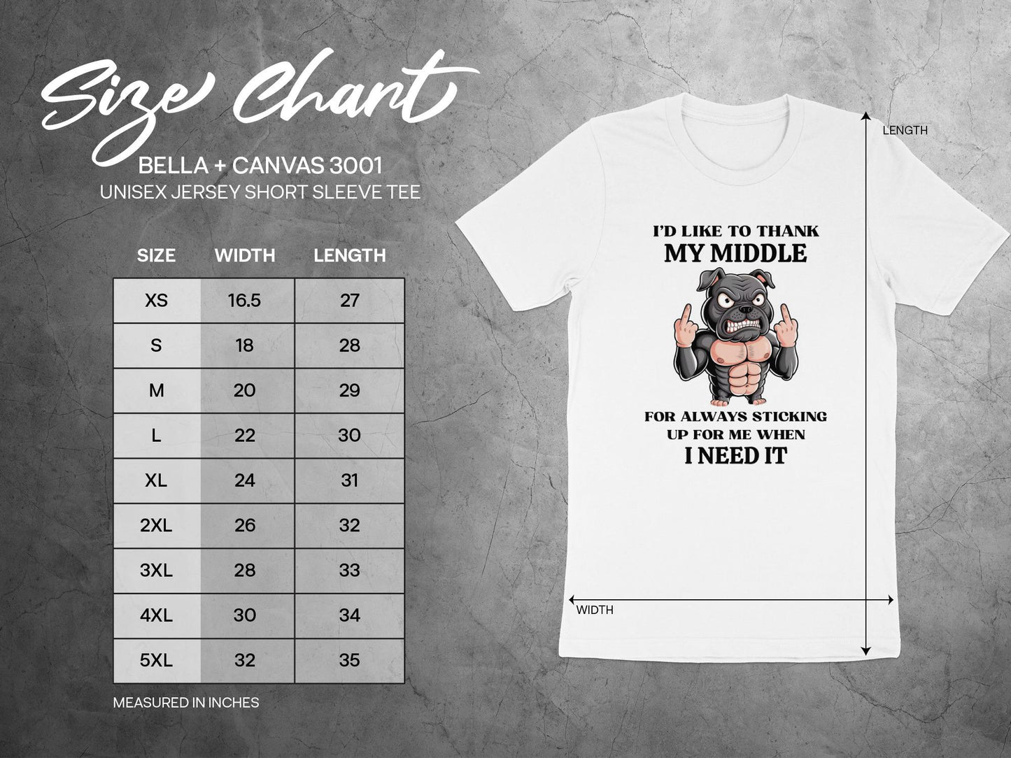 Funny Dog Middle Finger Graphic Tee: Sarcastic Humor Gift
