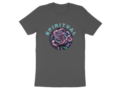 Galaxy Rose T-Shirt: Spiritual Cosmic Flower Art Tee