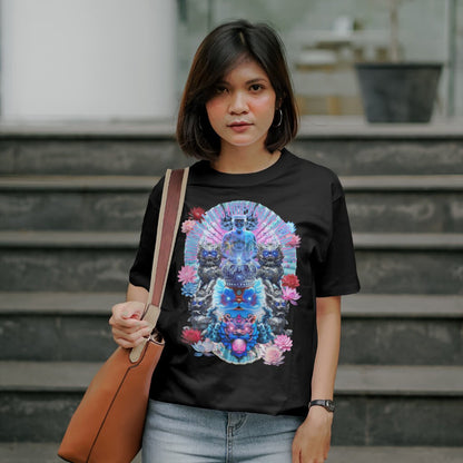 Lion Dance Asian\Chinese Theme Tshirt Manifest Love and Peace