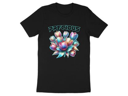 Precious Tulips T-Shirt, Floral Tee, Flower Graphic Shirt, Cute T Shirt, Trendy Shirt, Aesthetic T Shirt, Gifts for Her, Gift for Him