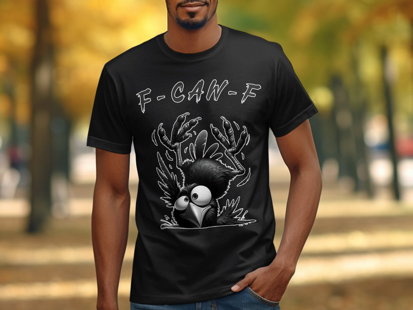 Funny Bird with Attitude Graphic Design T-shirt product
