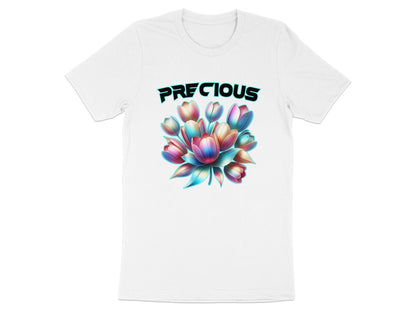 Precious Tulips T-Shirt, Floral Tee, Flower Graphic Shirt, Cute T Shirt, Trendy Shirt, Aesthetic T Shirt, Gifts for Her, Gift for Him