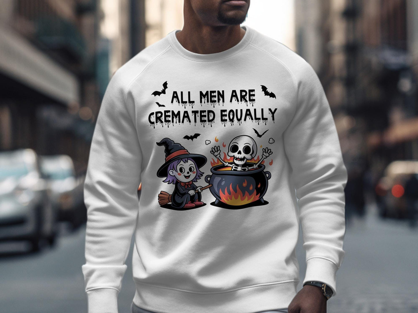 Funny Witch Cremation T-Shirt: Spooky Halloween Humor