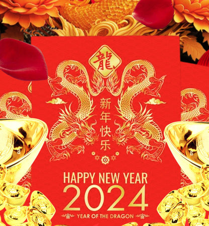 Chinese New Year Dragon Tshirt 2024