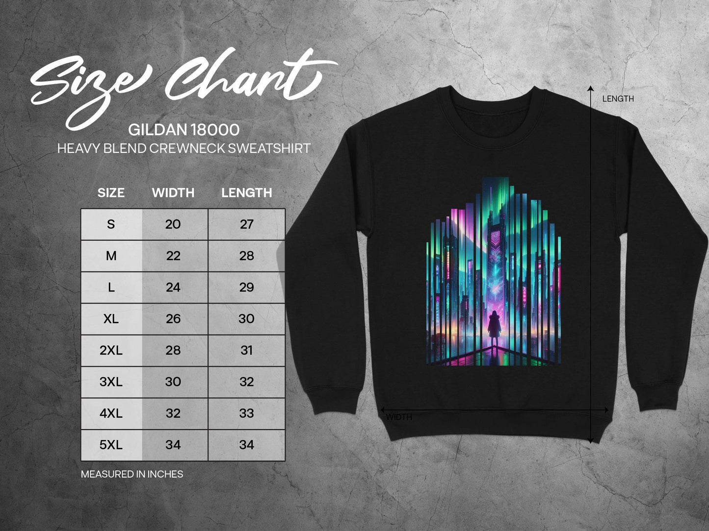 Cyberpunk Cityscape T-Shirt: Aurora Borealis Neon Lights Sci-Fi Tee
