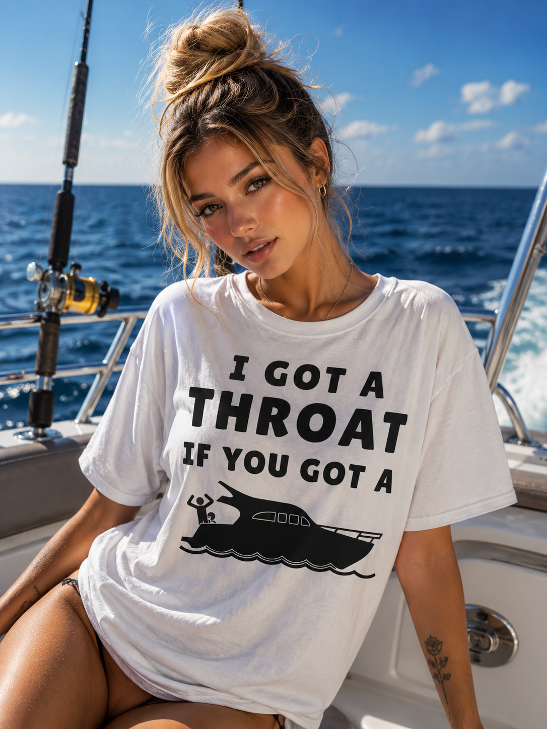 Funny Boat T-Shirt, I Got A Yacht, Boating Tee, Vacation Gift, Gift For Him, Lake Life, Captain Shirt, Gift For Her, Unisex TShirt
