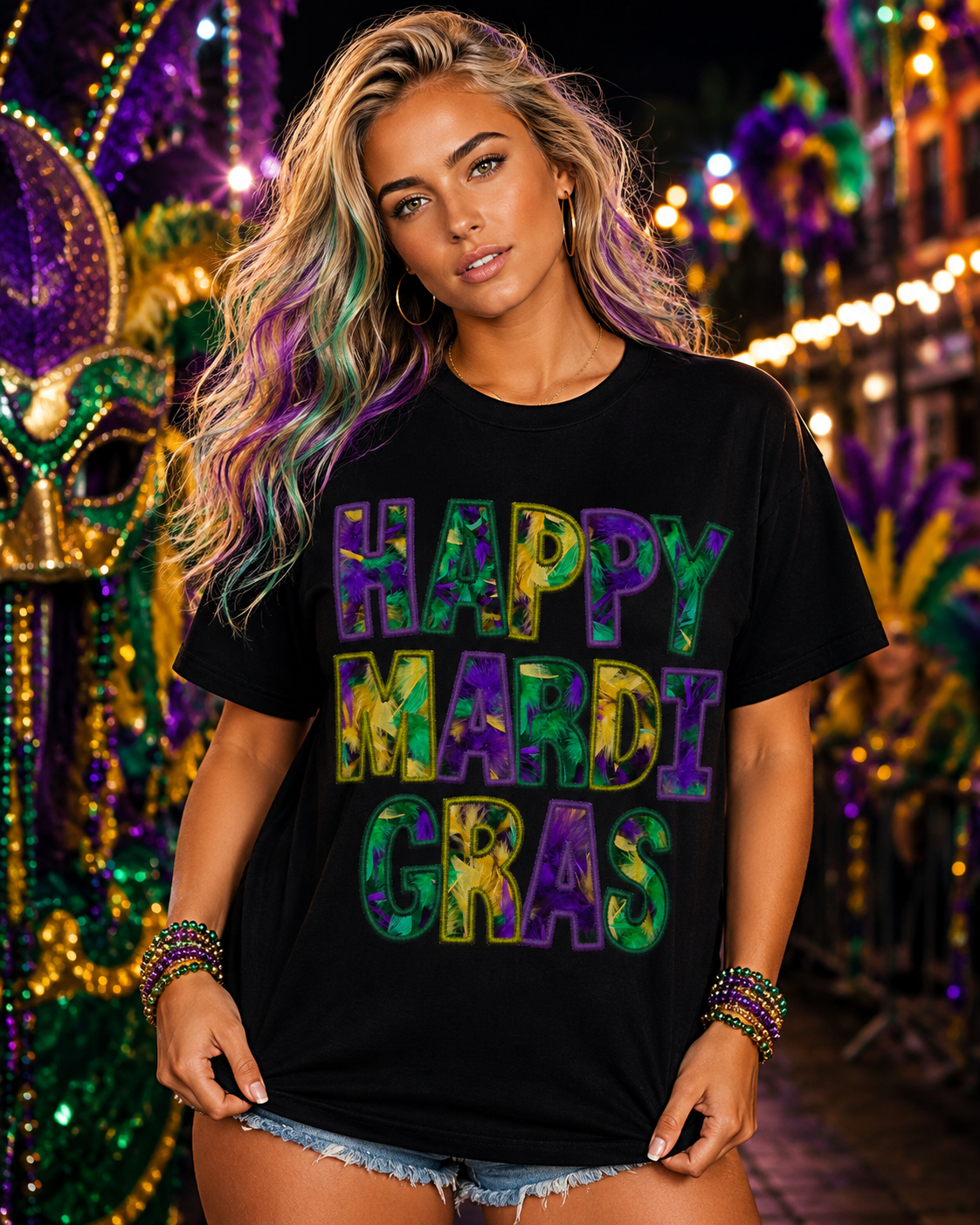 Happy Mardi Gras Tshirt