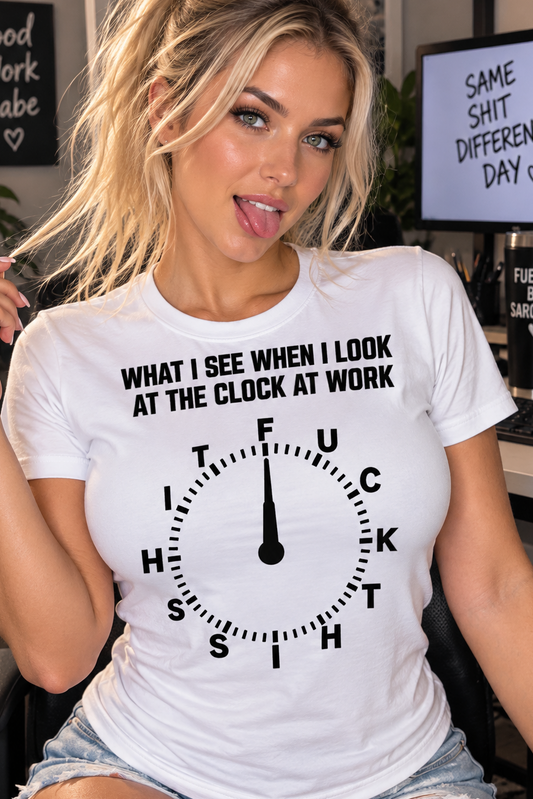 Funny Work T-Shirt, Sarcastic Coworker Tee, Office Humor Graphic Shirt