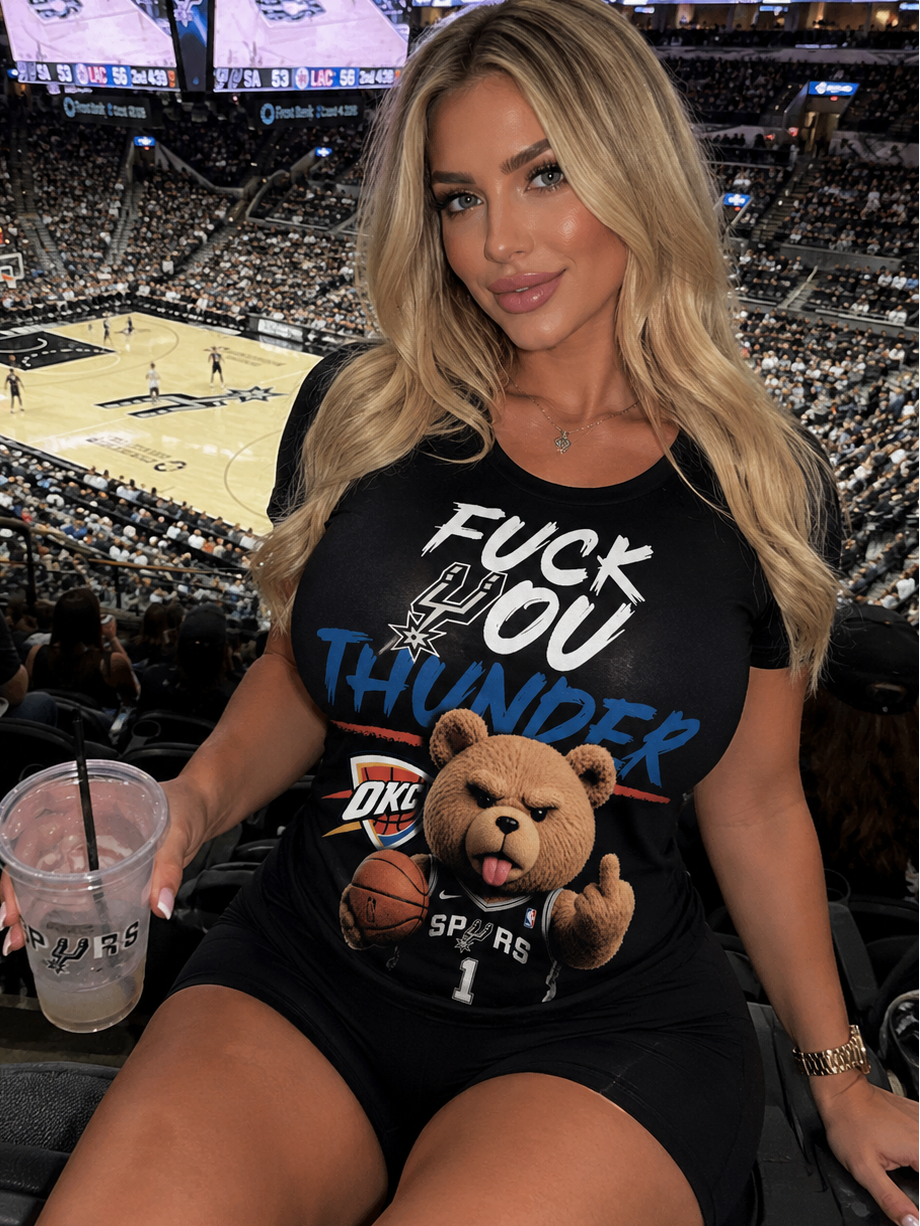 Spurs VS OKC Ted T-Shirt