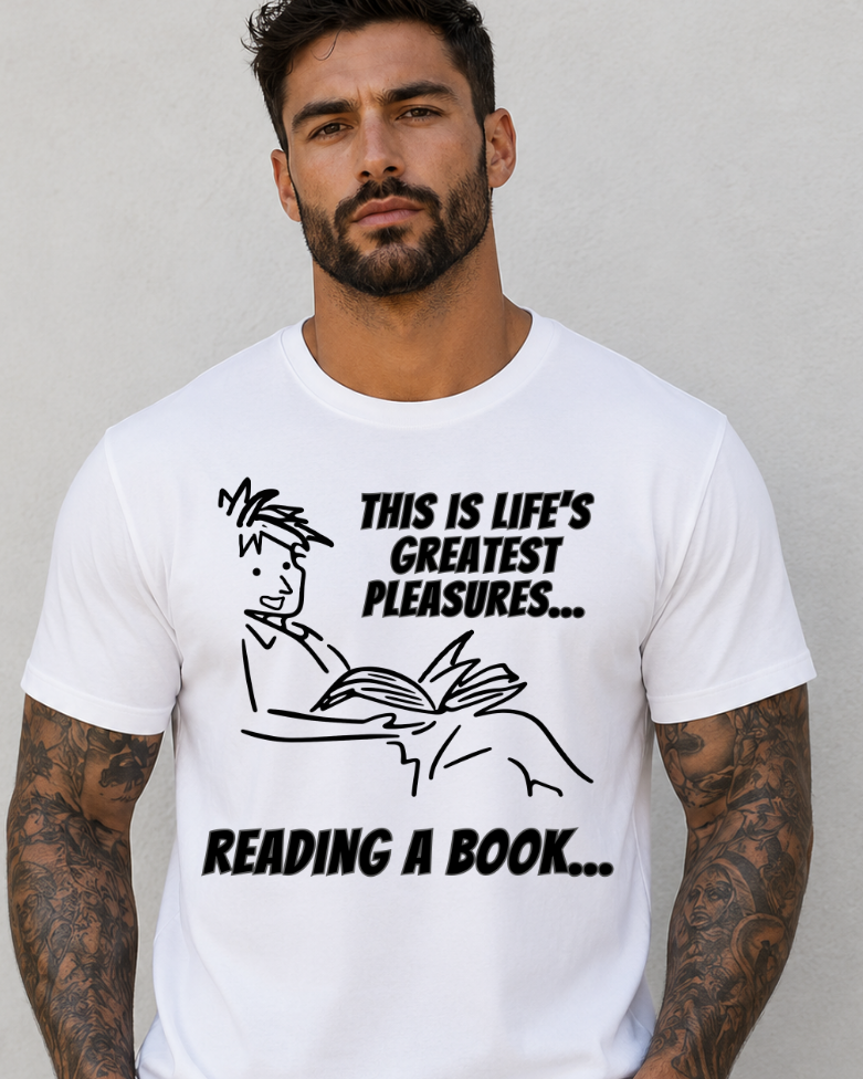 Reading A Book T-Shirt, Book Lover Gift, Funny Reader Tee