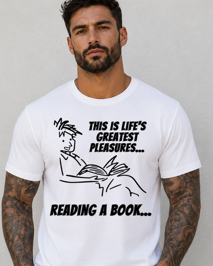 Reading A Book T-Shirt, Book Lover Gift, Funny Reader Tee