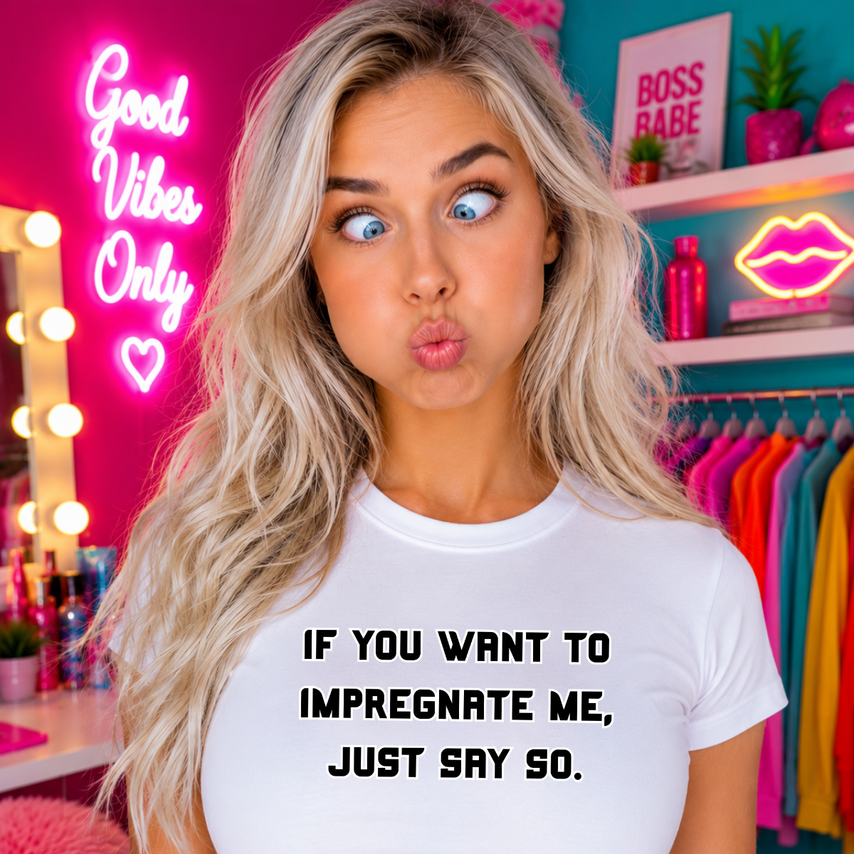 If You Want to Impregnate Me Just Say So T-Shirt