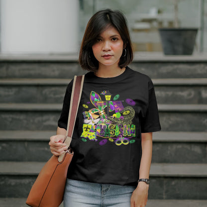 Mardi Gras Nola Louisiana Parade Tshirt