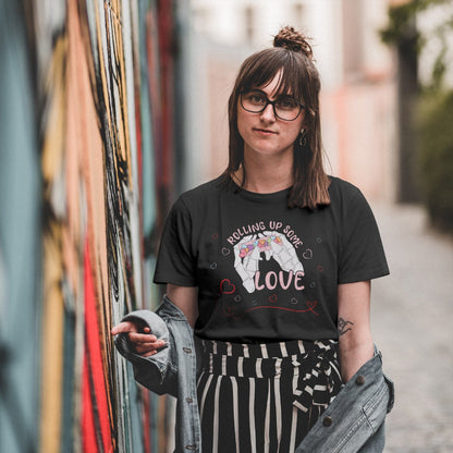 Rolling Up Love Valentimes Day Shirt