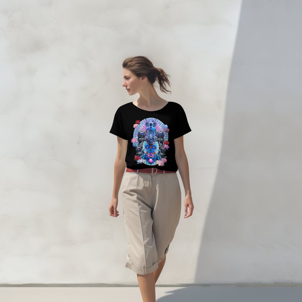 Lion Dance Asian\Chinese Theme Tshirt Manifest Love and Peace