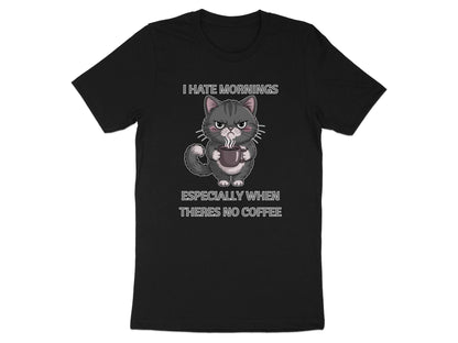 Grumpy Cat Coffee T-Shirt: Funny Gift for Cat Lovers