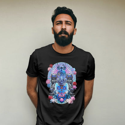 Lion Dance Asian\Chinese Theme Tshirt Manifest Love and Peace