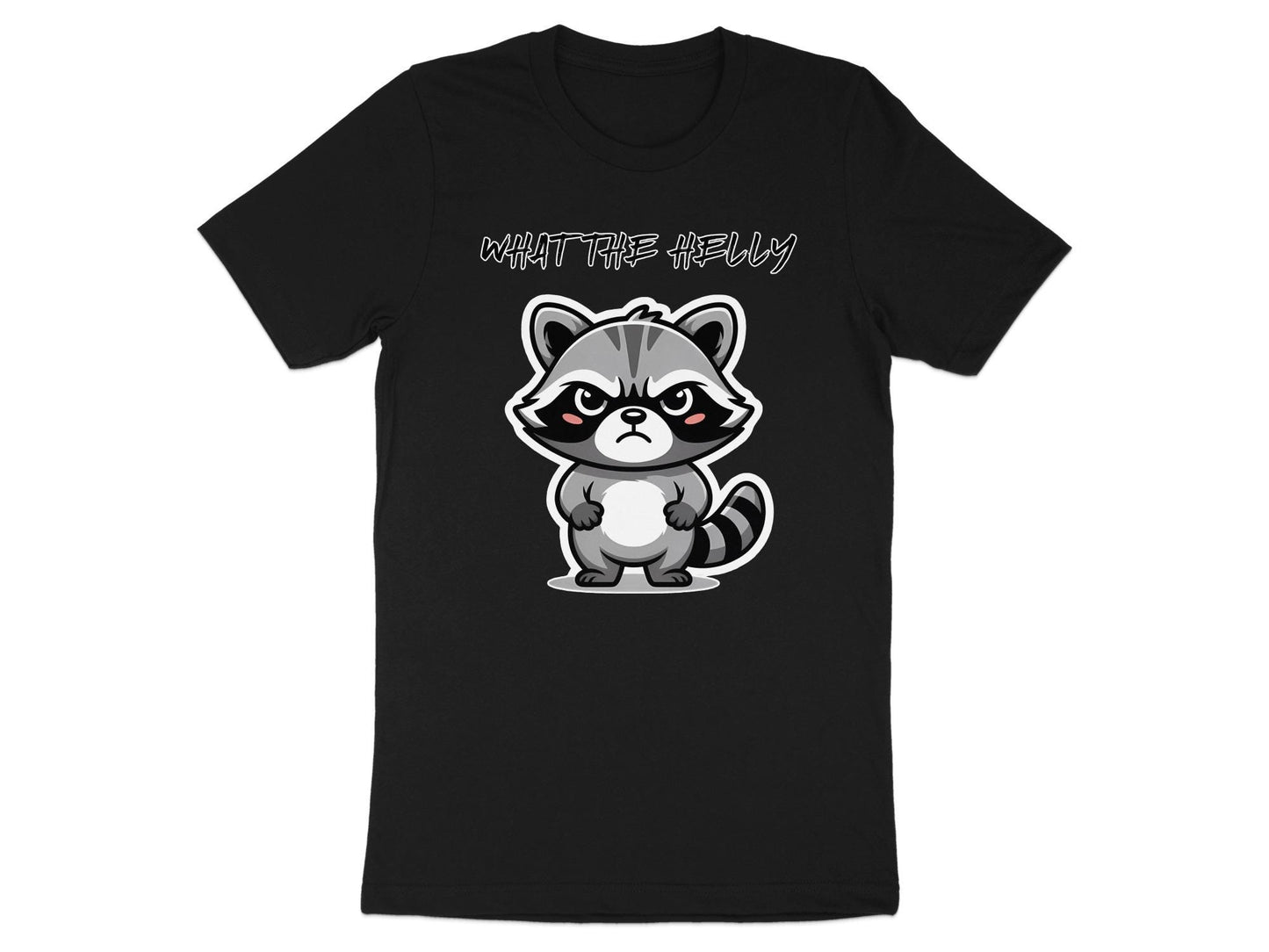Grumpy Raccoon T-Shirt: Funny Sarcastic Animal Tee