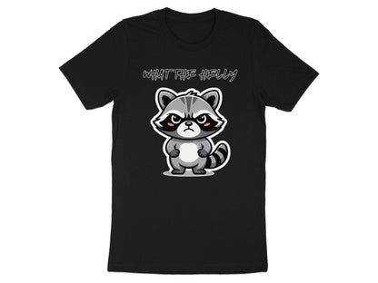 Grumpy Raccoon T-Shirt: Funny Sarcastic Animal Tee