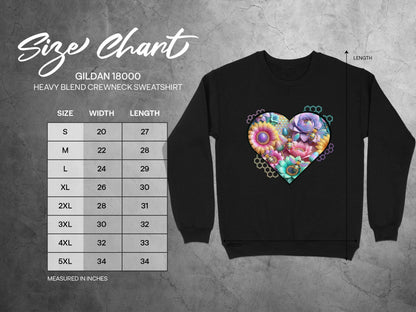 Floral Heart & Bee Graphic Tee: Nature Lover Gift