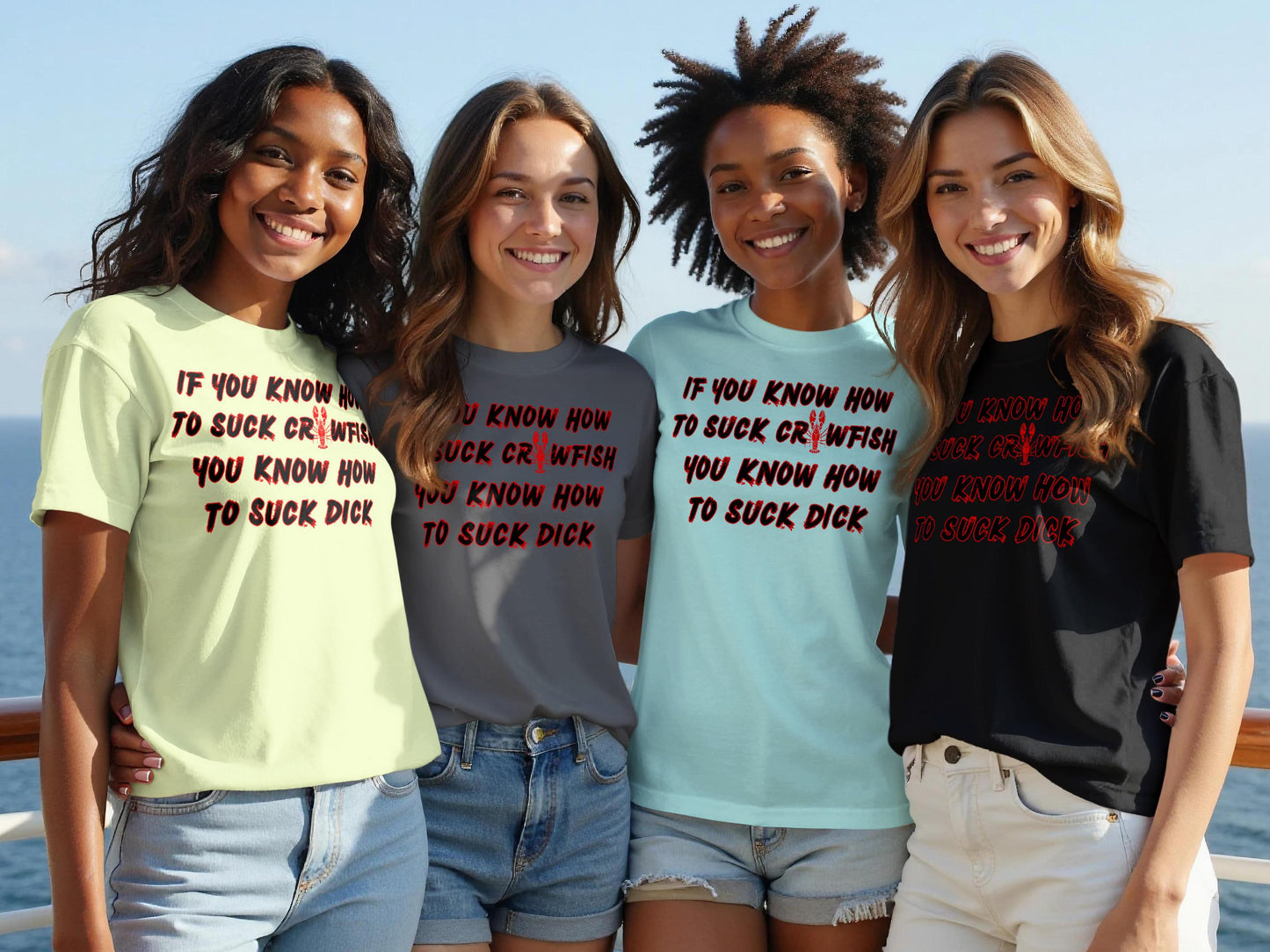 Funny Crawfish Boil T-Shirt: Offensive Humor, Sarcastic Gift