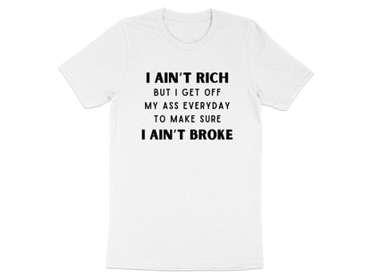 Funny Motivational T-Shirt: Hustle Harder, Work Everyday