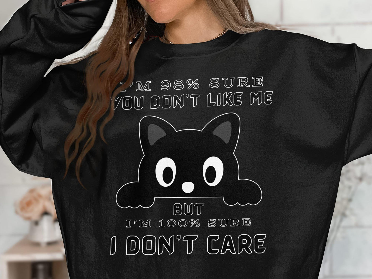 Sarcastic Cat T-Shirt: Introvert Humor, Unisex Fit